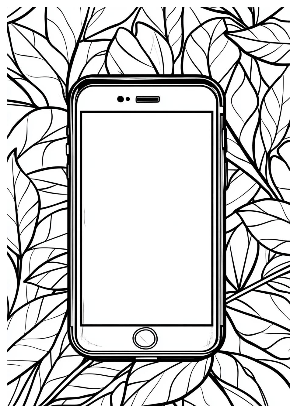 Phone Coloring Pages-2