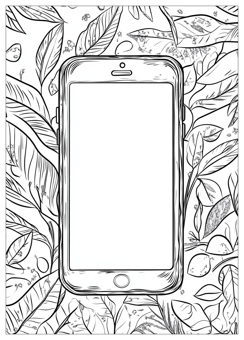 Phone Coloring Pages-3