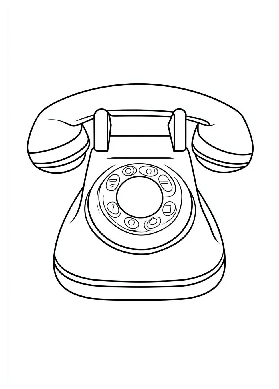 Phone Coloring Pages-4
