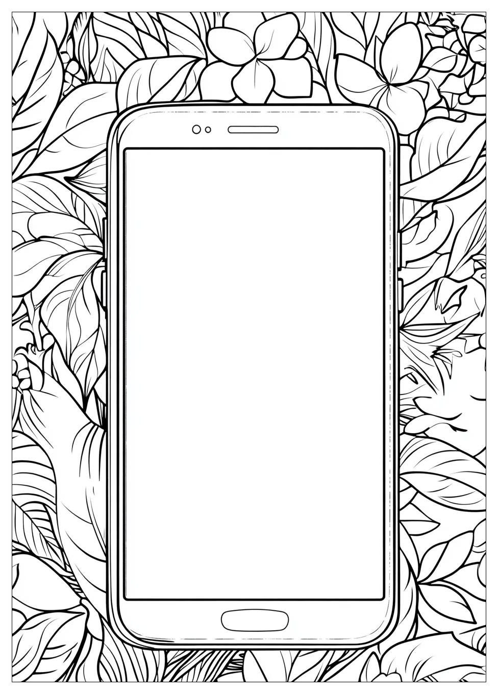 Phone Coloring Pages-6