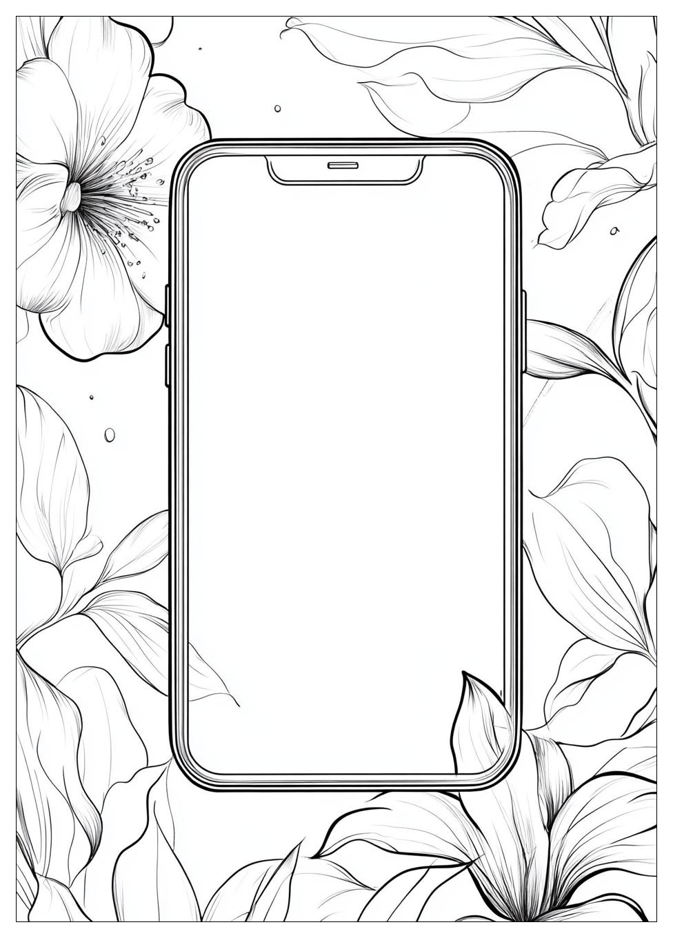 Phone Coloring Pages-7