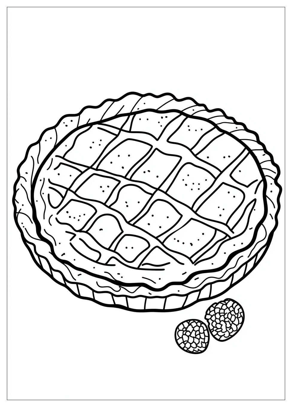 Pie Coloring Pages-11