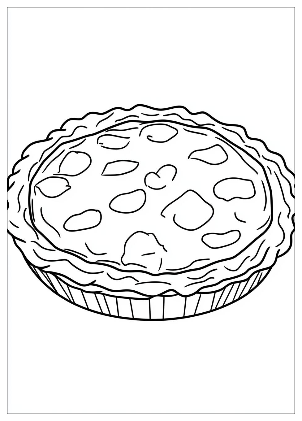 Pie Coloring Pages-12