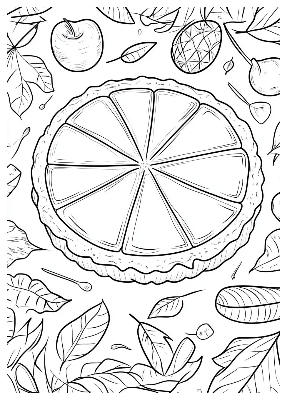 Pie Coloring Pages-14