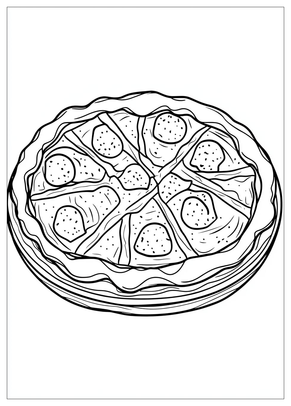 Pie Coloring Pages-16