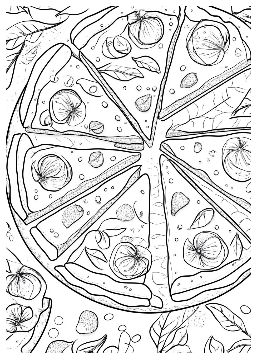 Pie Coloring Pages-19