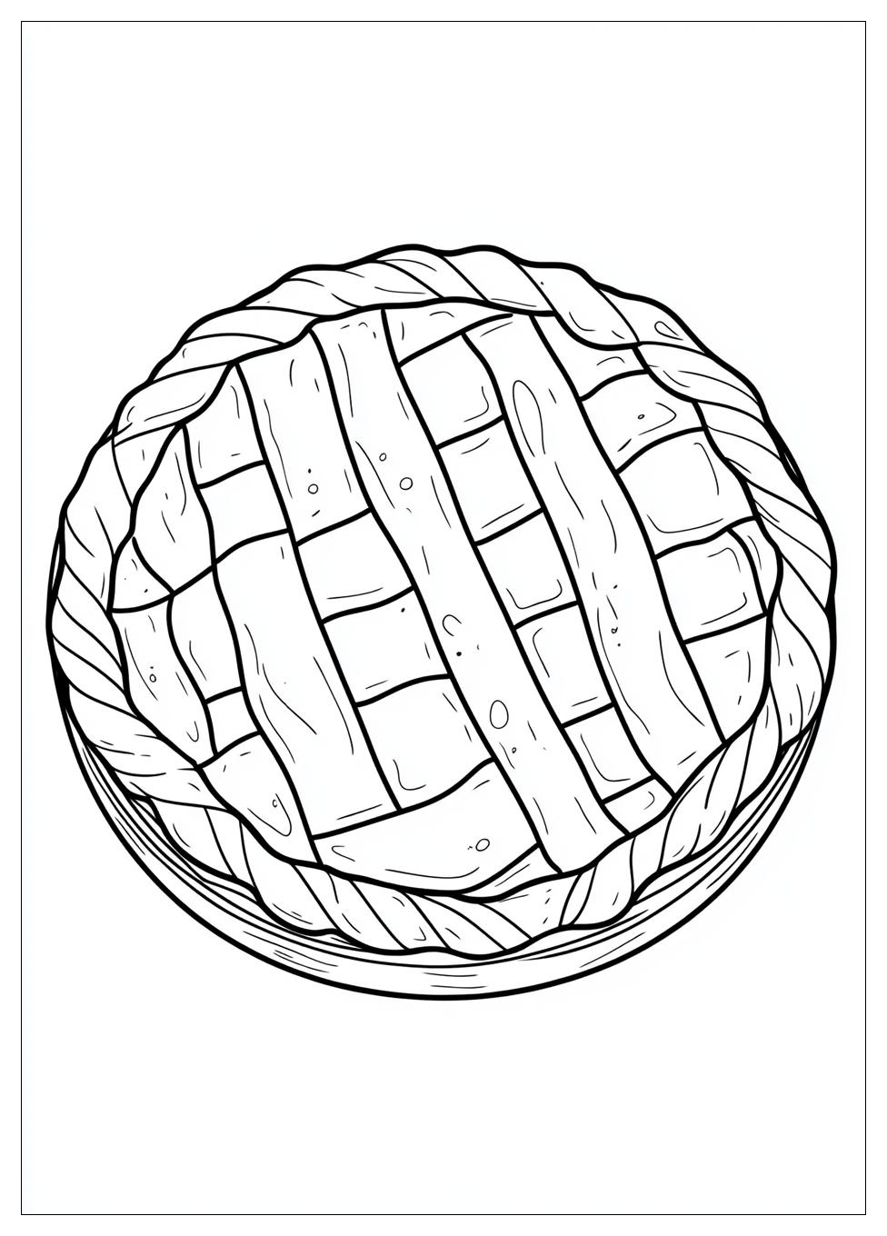 Pie Coloring Pages-6