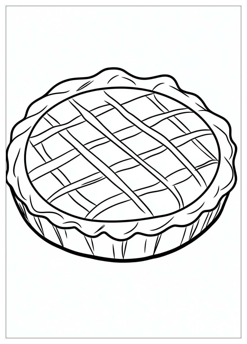 Pie Coloring Pages-9