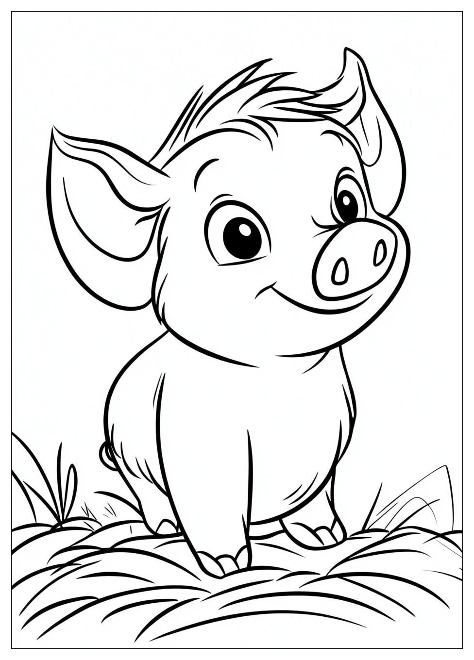 Piglet Coloring Pages-10