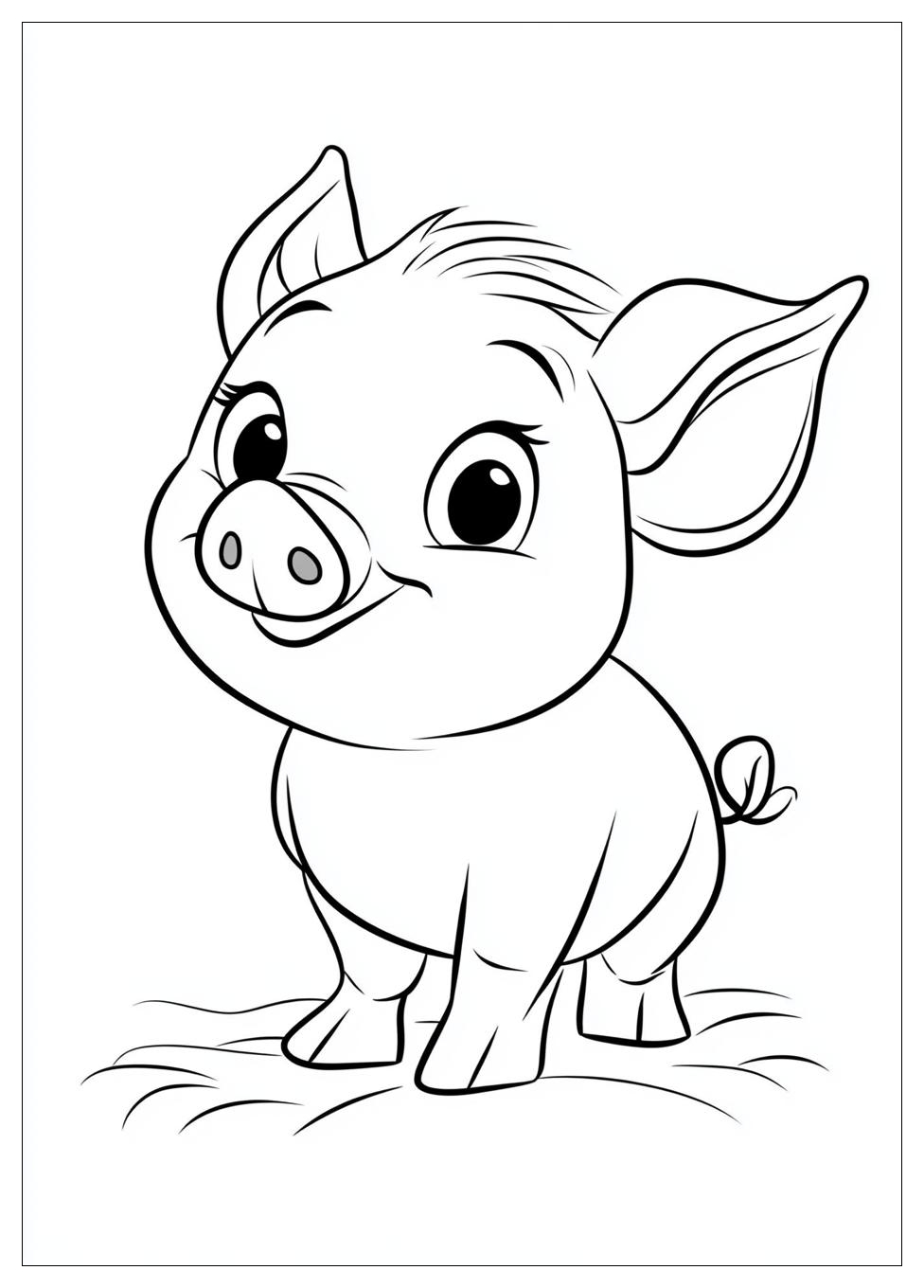 Piglet Coloring Pages-12