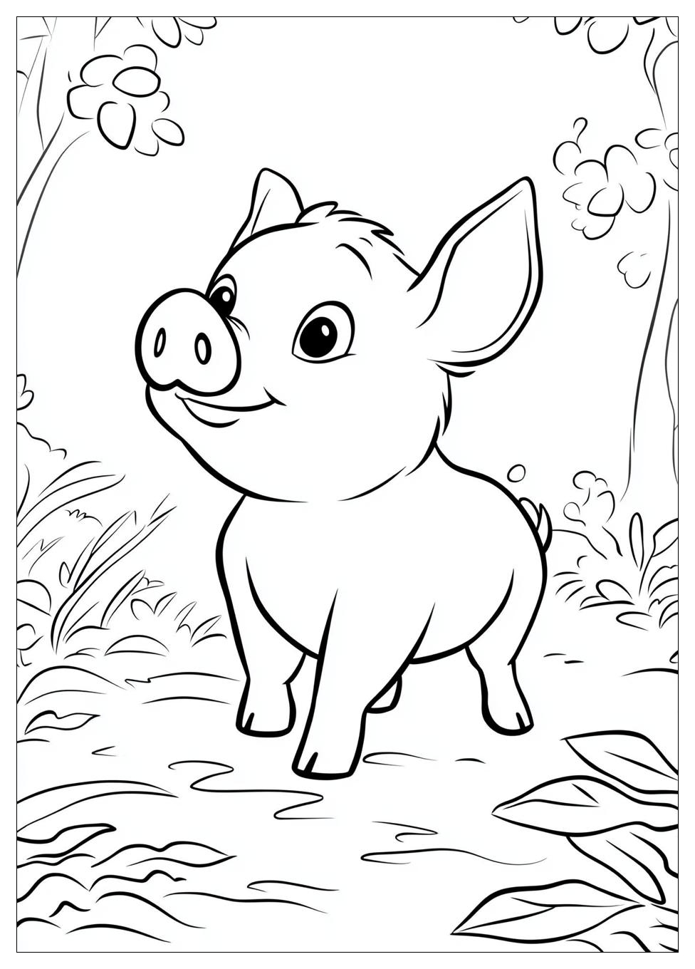 Piglet Coloring Pages-13