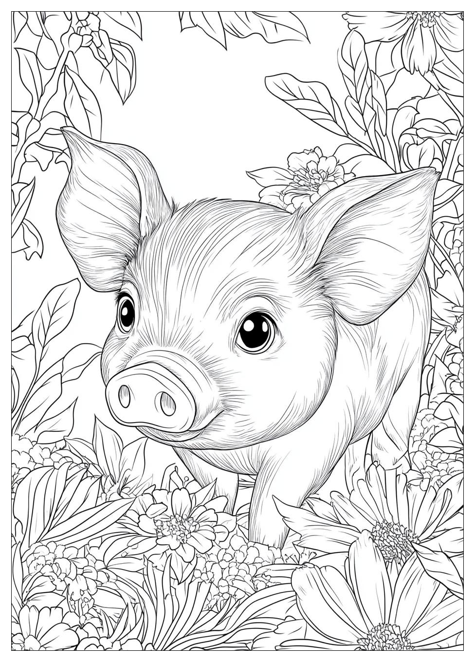 Piglet Coloring Pages-14