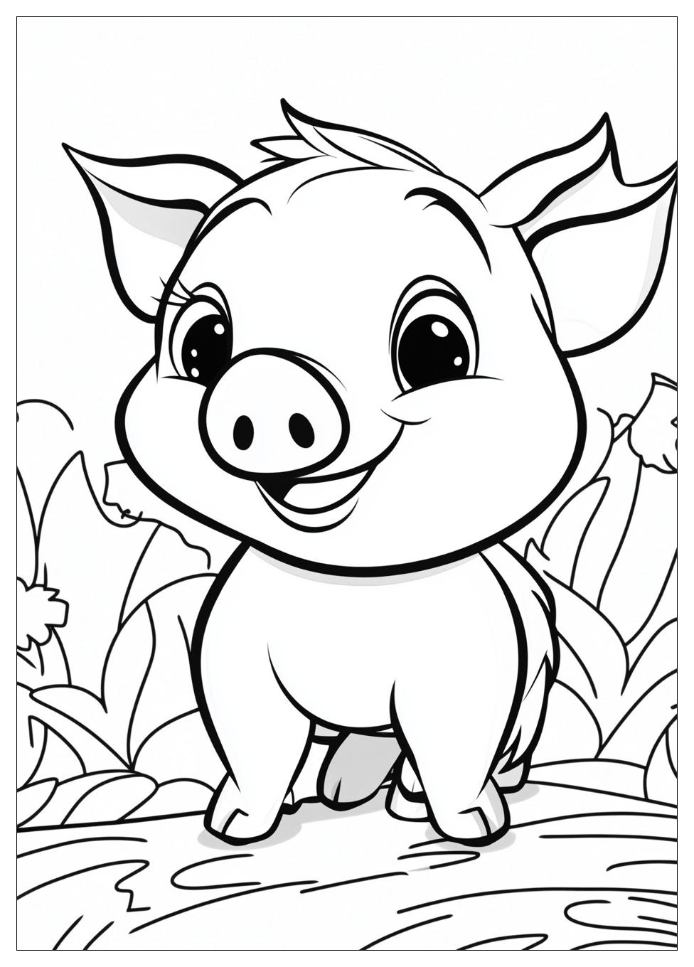 Piglet Coloring Pages-4
