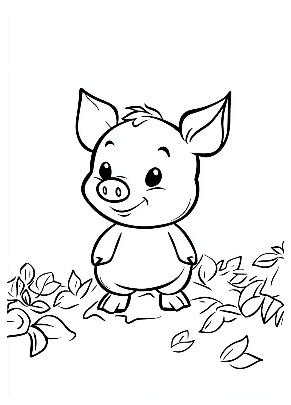 Piglet Coloring Pages-5