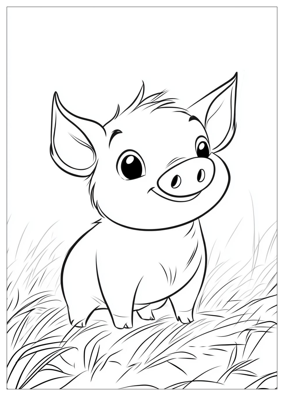 Piglet Coloring Pages-6