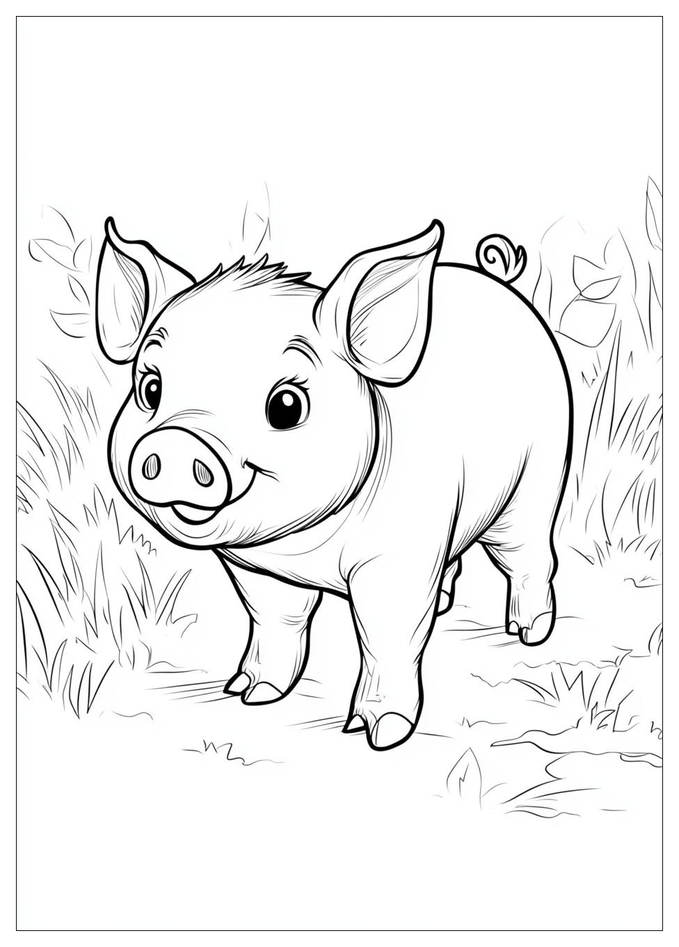 Piglet Coloring Pages-8