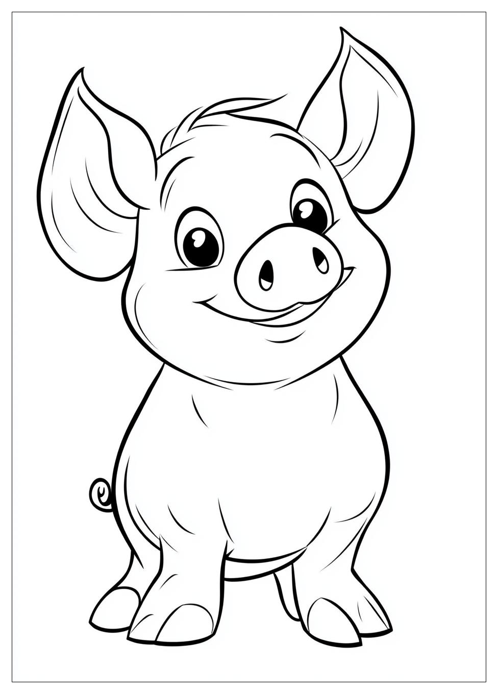 Piglet Coloring Pages-9