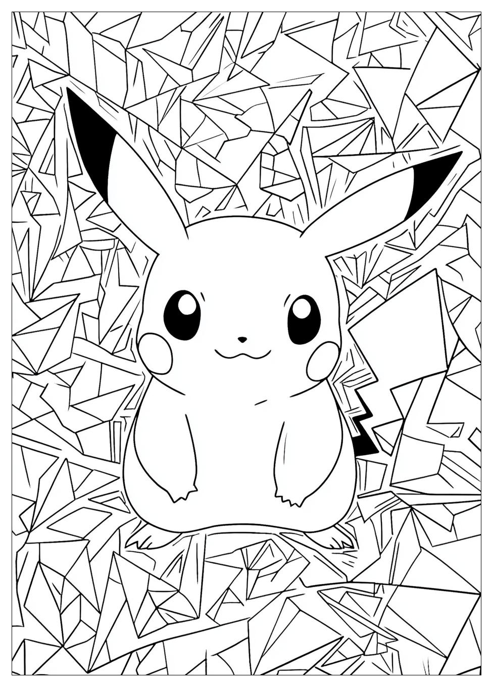 Pikachu Coloring Pages-2