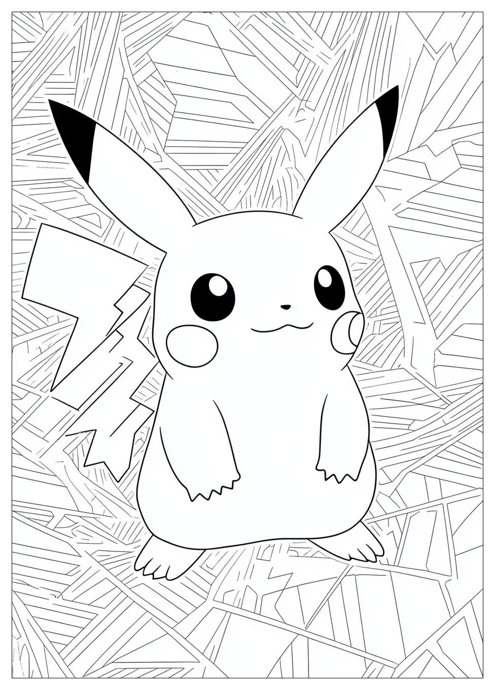 Pikachu Coloring Pages-5
