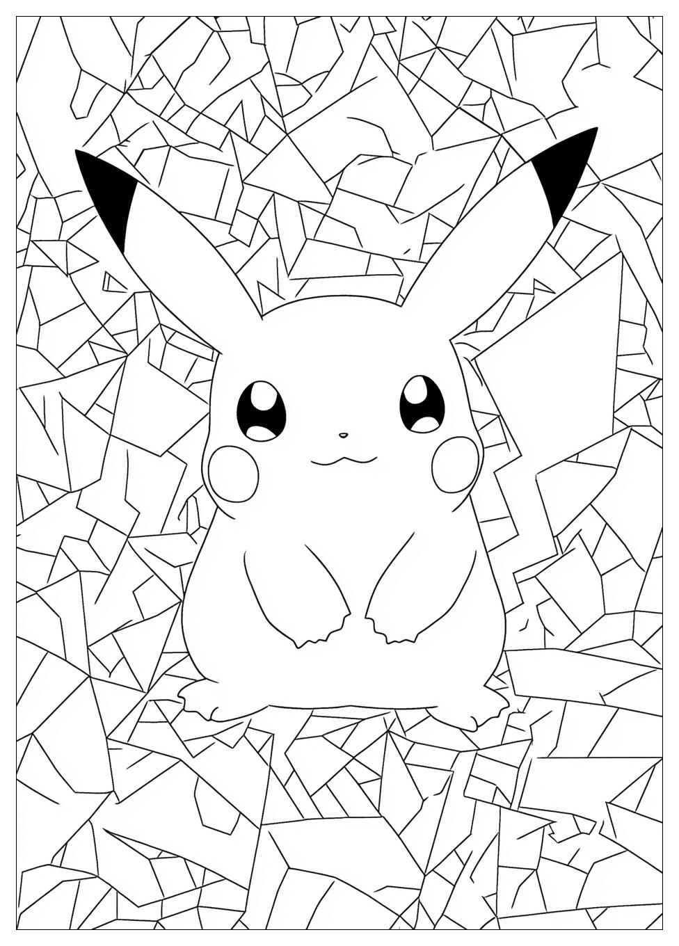 Pikachu Coloring Pages-7