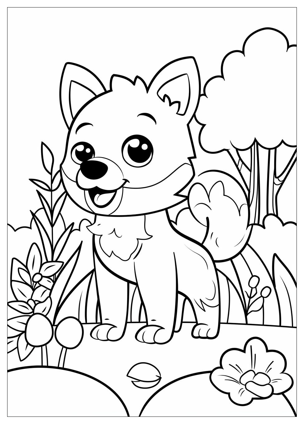 Pinkfong Coloring Pages-17