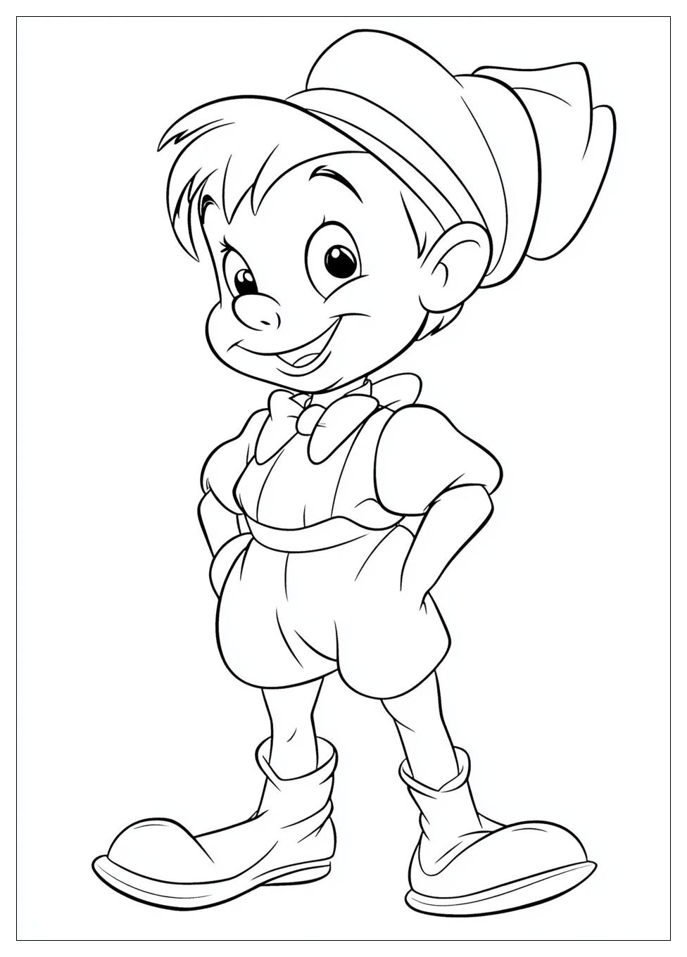 Free Printable Pinocchio Coloring Pages 1 Pinocchio Coloring Pages-1