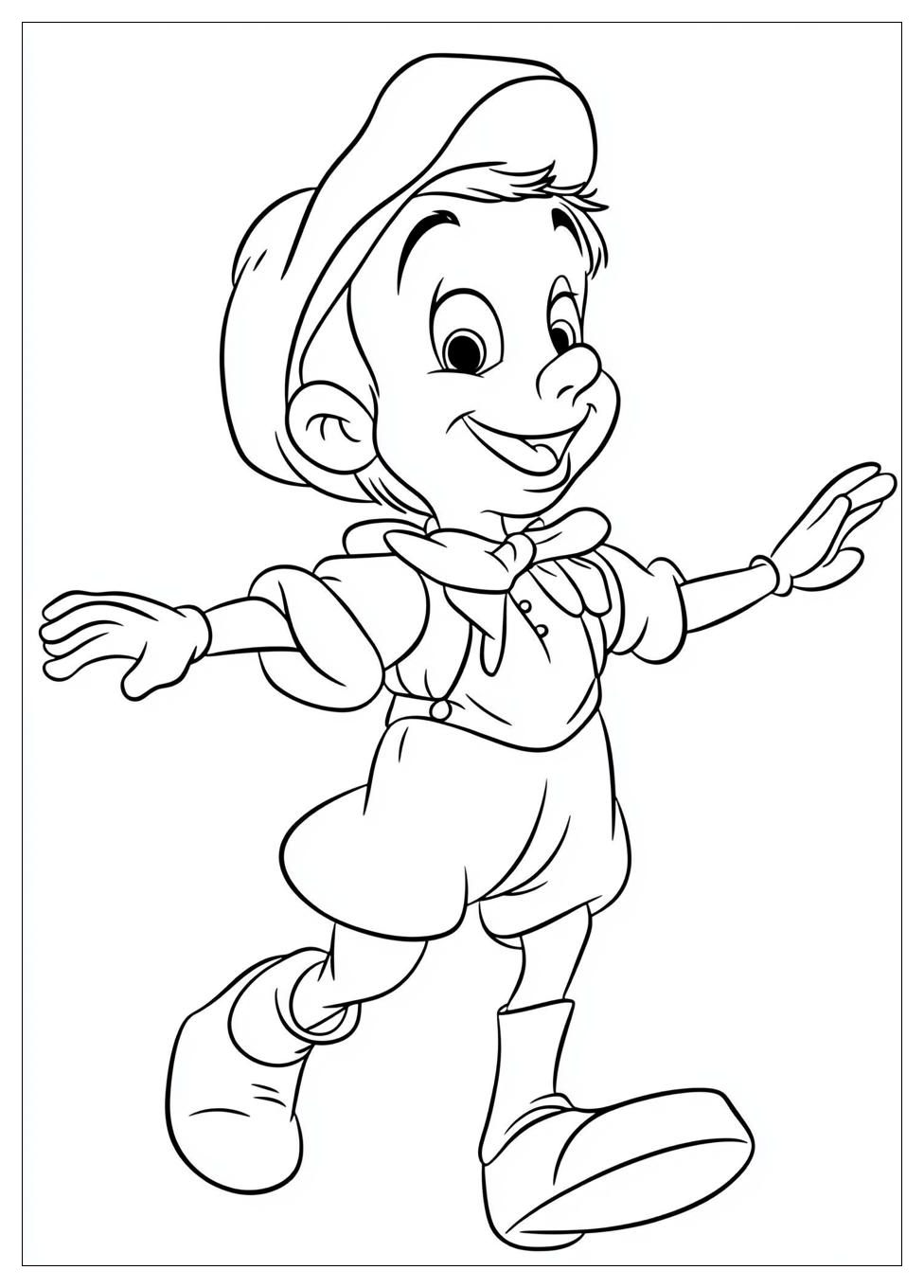 Free Printable Pinocchio Coloring Pages 13 Pinocchio Coloring Pages-13