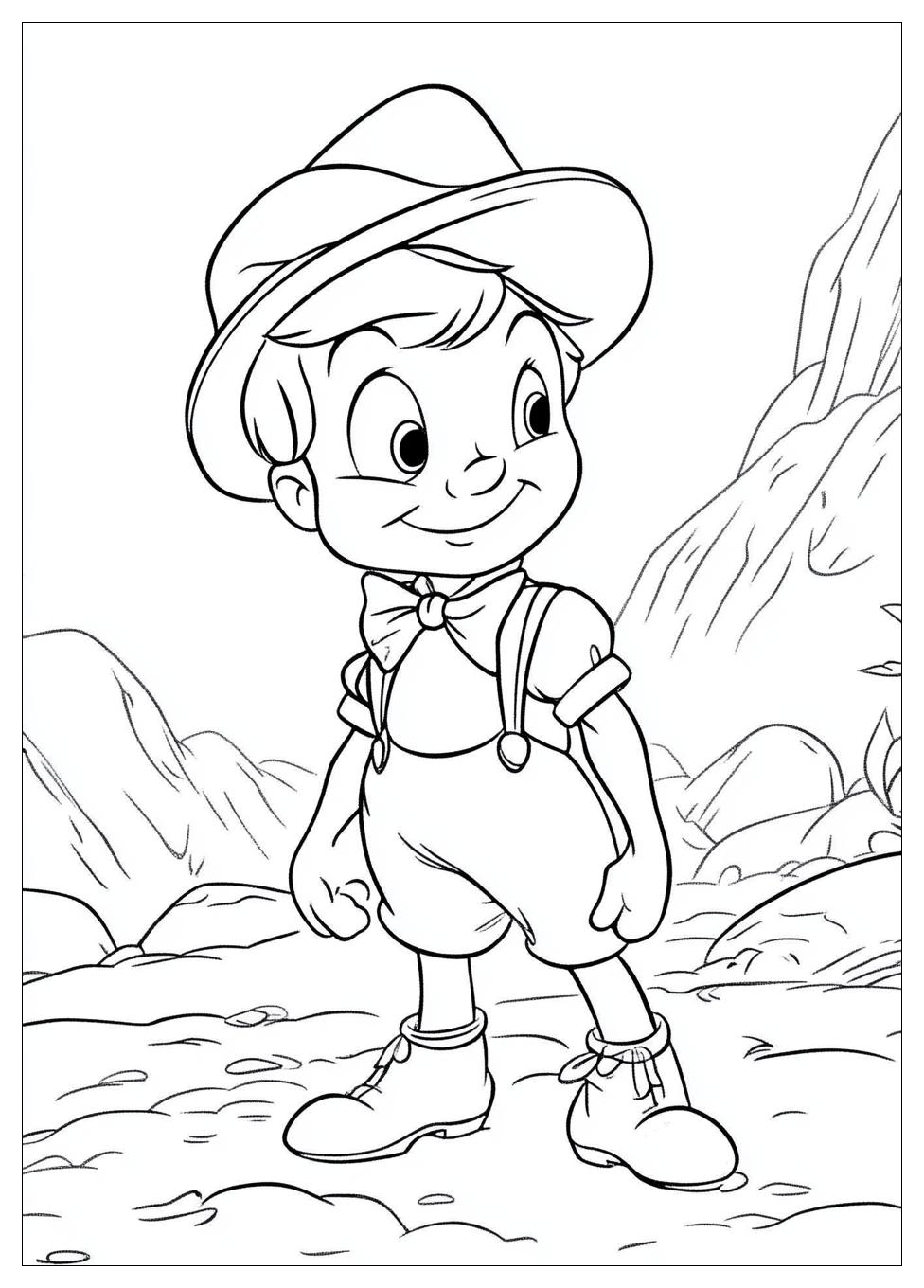 Free Printable Pinocchio Coloring Pages 15 Pinocchio Coloring Pages-15