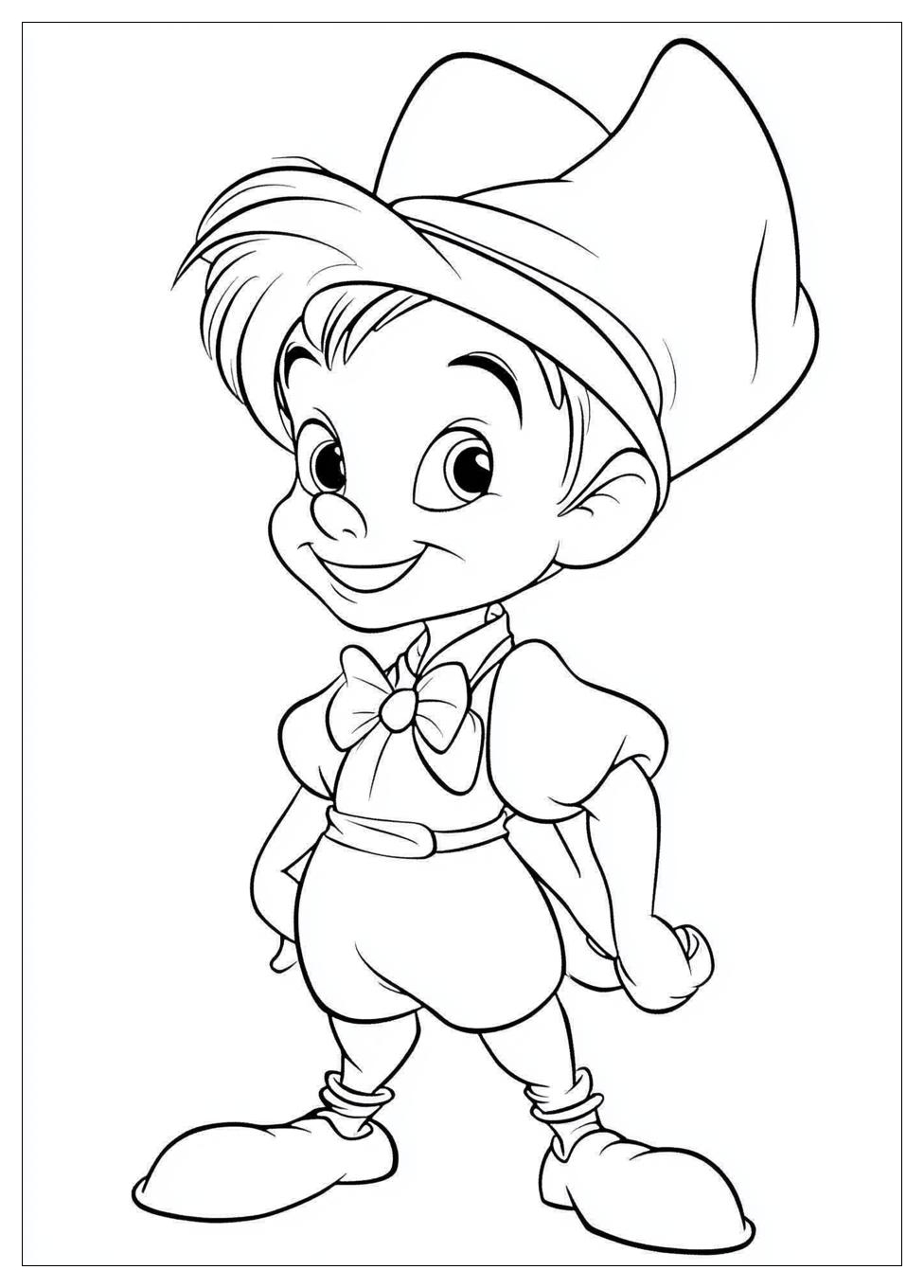 Free Printable Pinocchio Coloring Pages 17 Pinocchio Coloring Pages-17