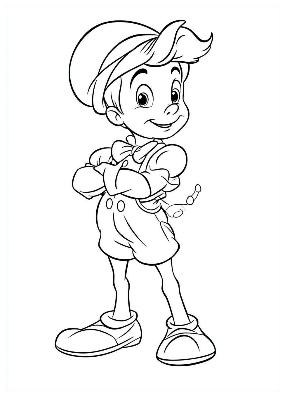 Free Printable Pinocchio Coloring Pages 19 Pinocchio Coloring Pages-19