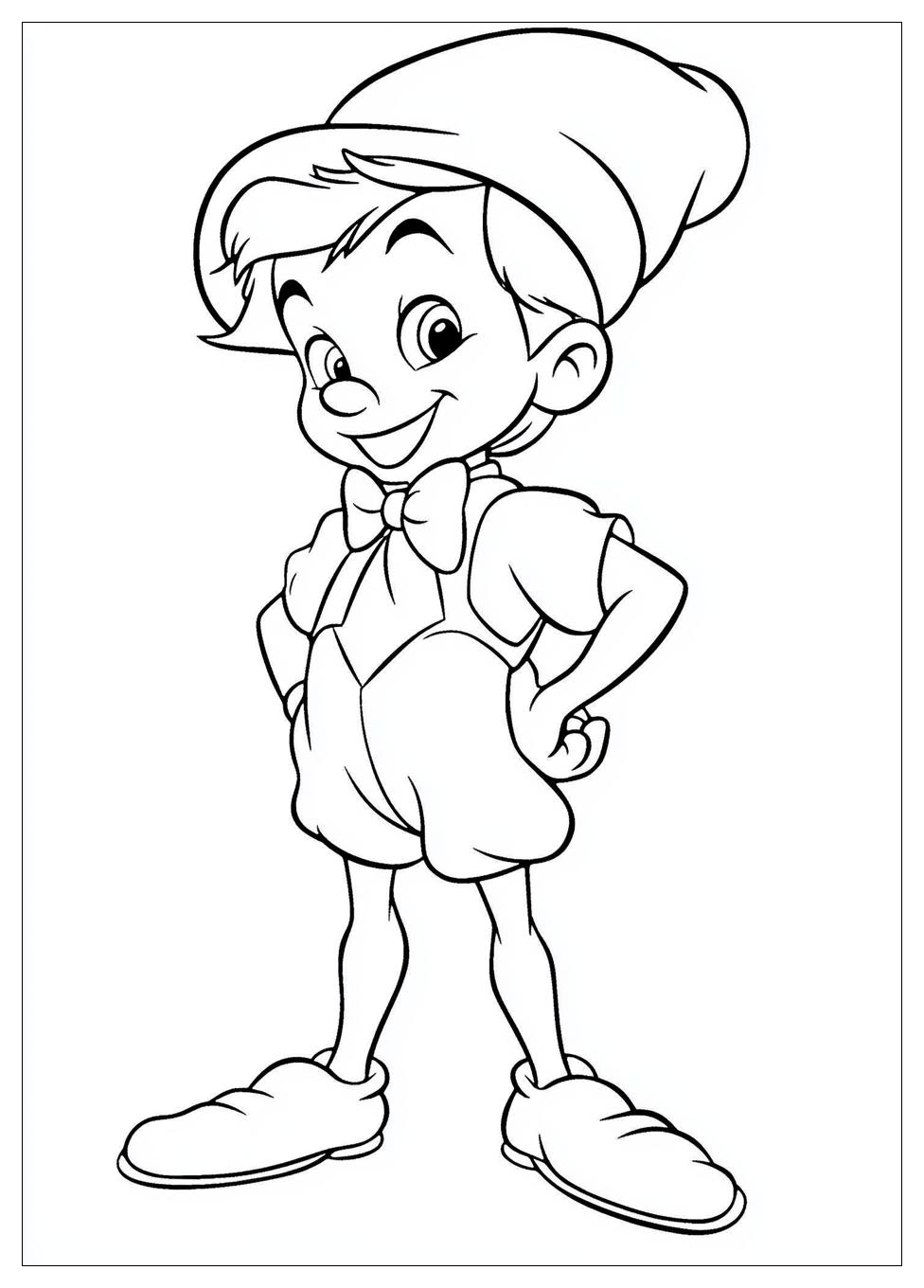 Free Printable Pinocchio Coloring Pages 2 Pinocchio Coloring Pages-2