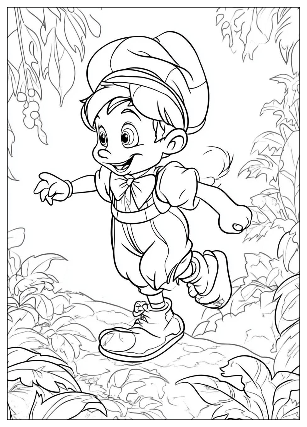 Free Printable Pinocchio Coloring Pages 20 Pinocchio Coloring Pages-20