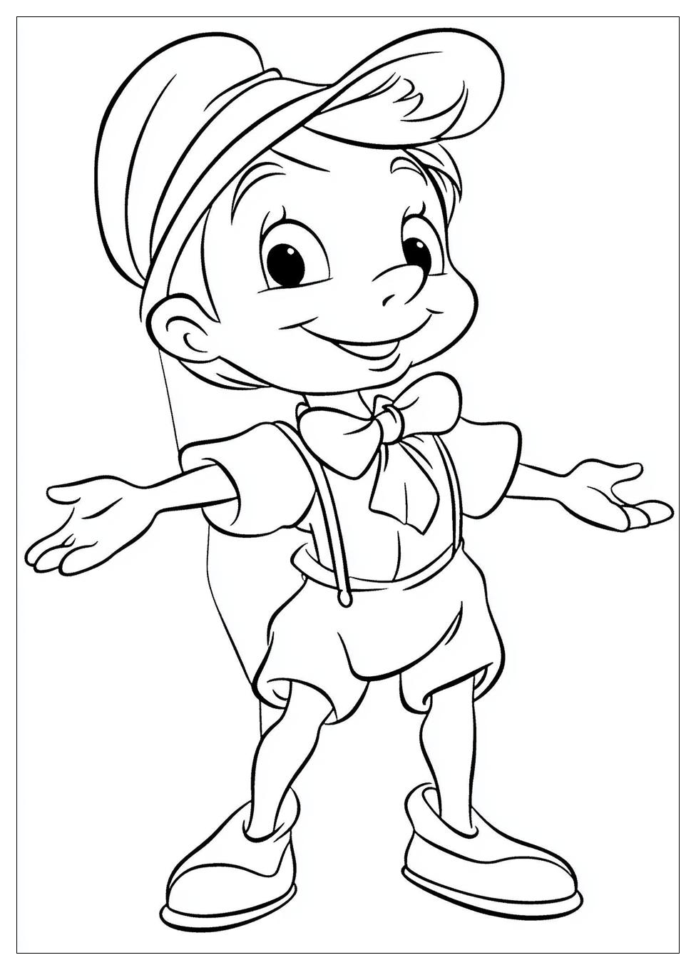 Free Printable Pinocchio Coloring Pages 7 Pinocchio Coloring Pages-7
