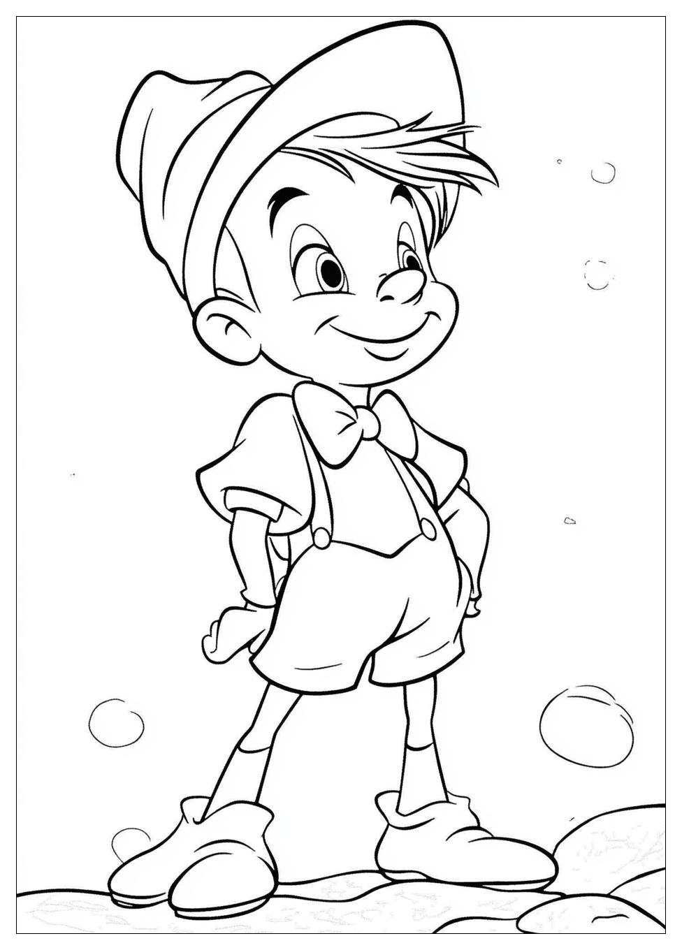 Free Printable Pinocchio Coloring Pages 8 Pinocchio Coloring Pages-8