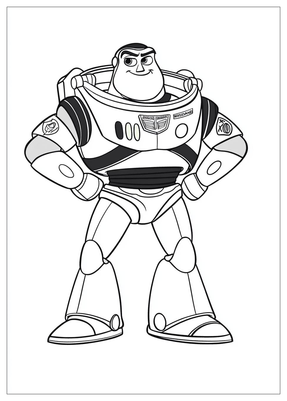 Free Printable Pixar Coloring Pages 4 Pixar Coloring Pages-4