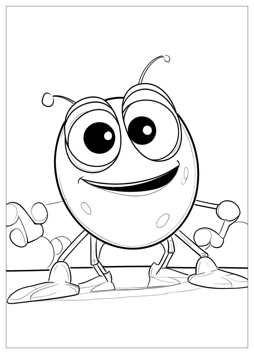 Free Printable Pixar Coloring Pages 6 Pixar Coloring Pages-6