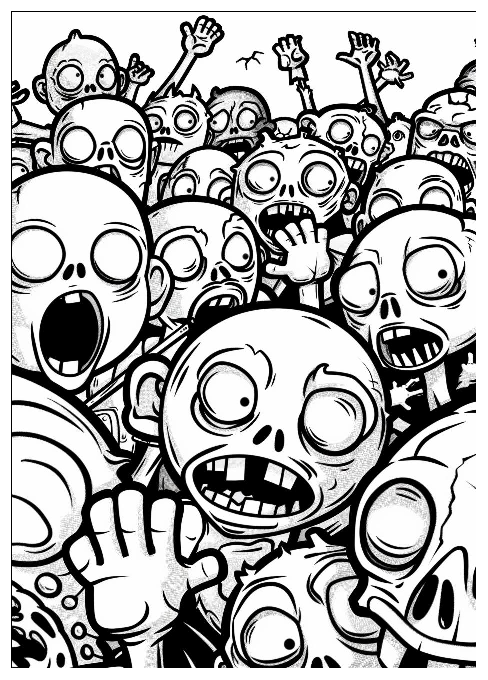 Plants Vs Zombies Coloring Pages-12