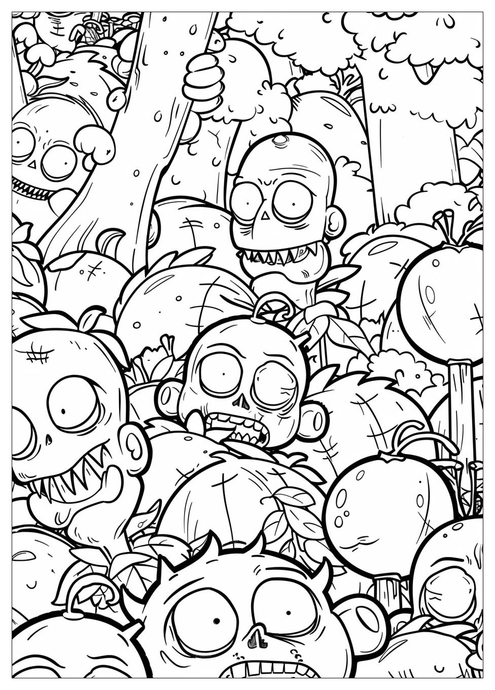Plants Vs Zombies Coloring Pages-15