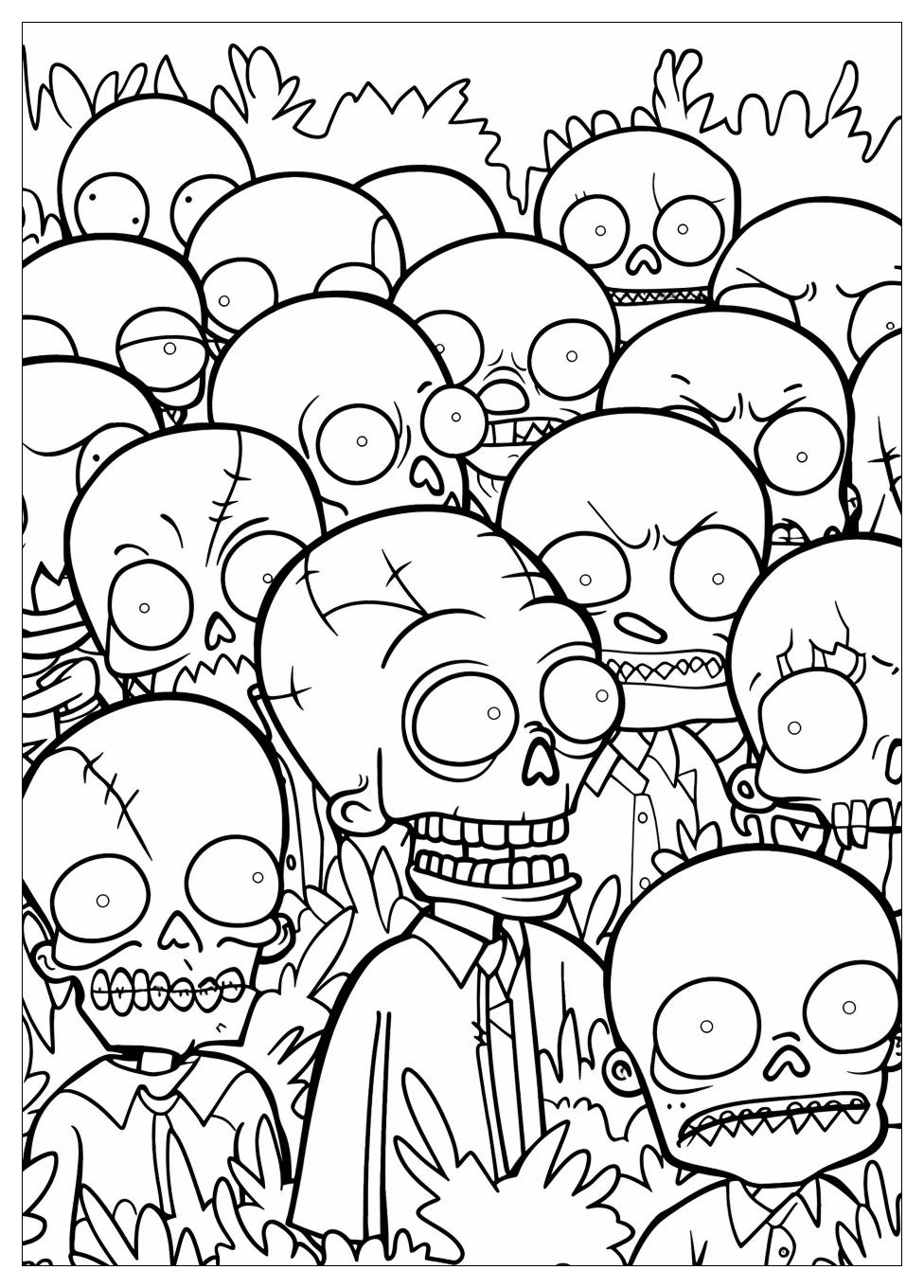 Plants Vs Zombies Coloring Pages-18
