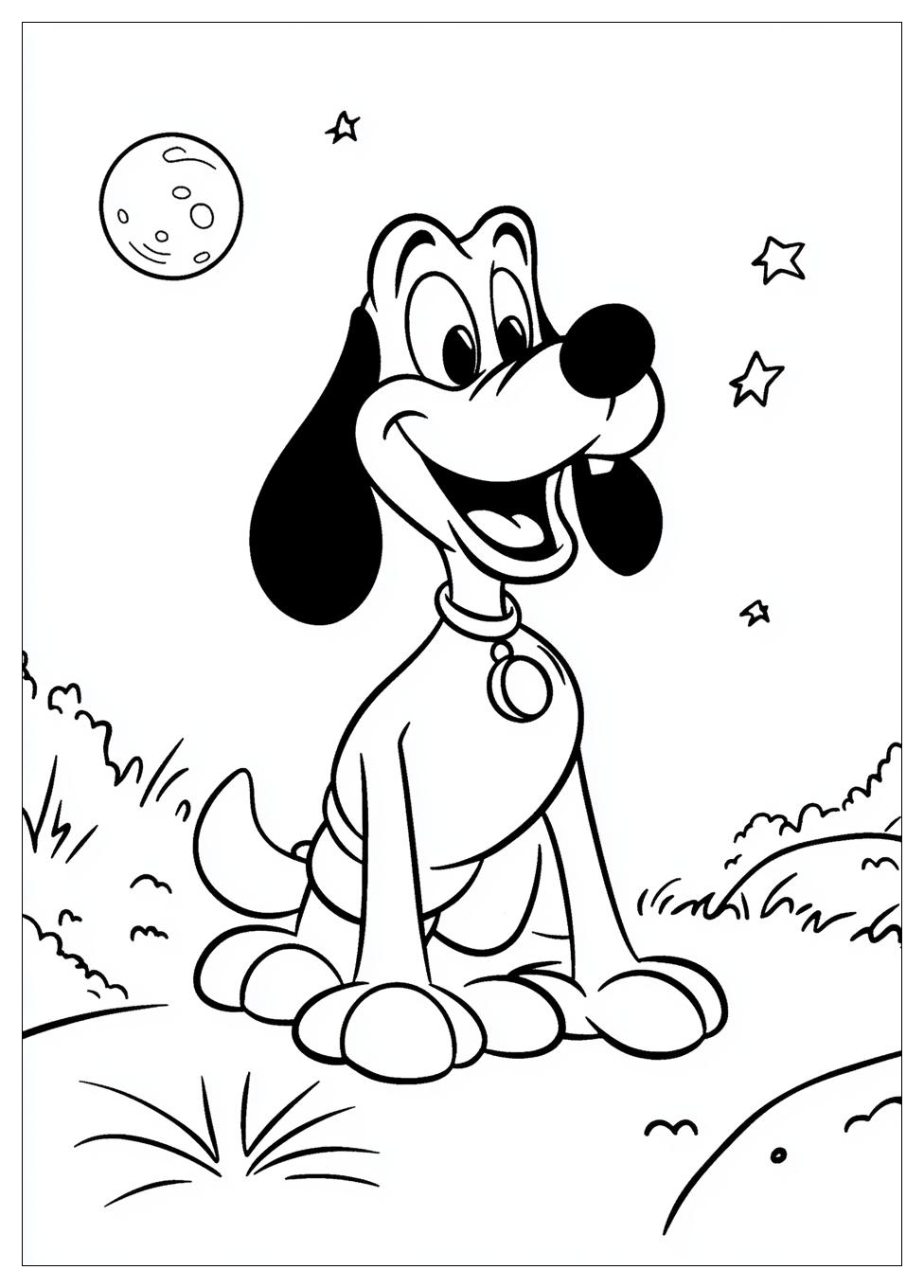 Free Printable Pluto Coloring Pages 1 Pluto Coloring Pages-1