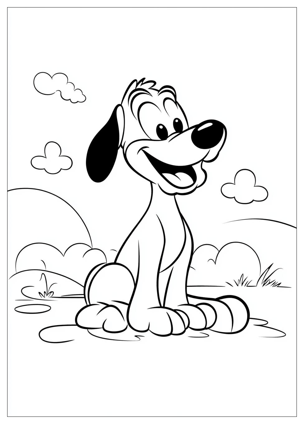Free Printable Pluto Coloring Pages 10 Pluto Coloring Pages-10