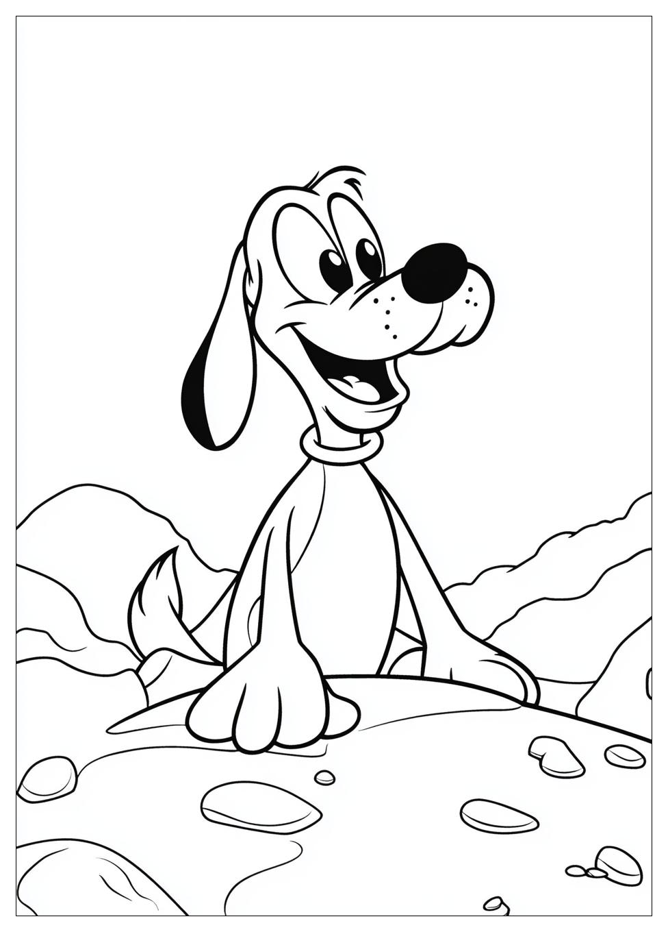 Free Printable Pluto Coloring Pages 2 Pluto Coloring Pages-2
