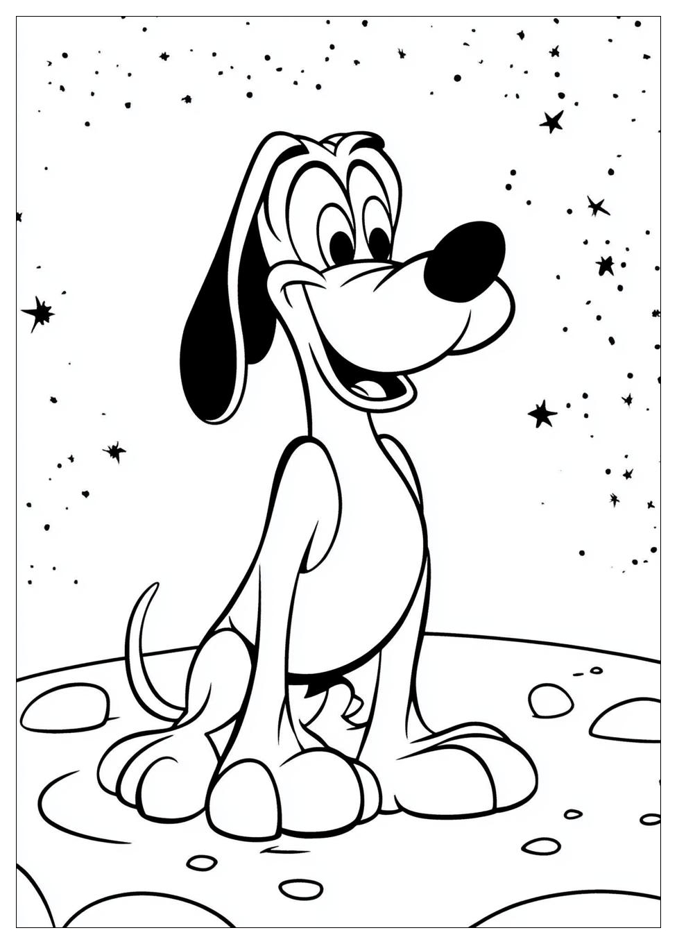 Free Printable Pluto Coloring Pages 3 Pluto Coloring Pages-3