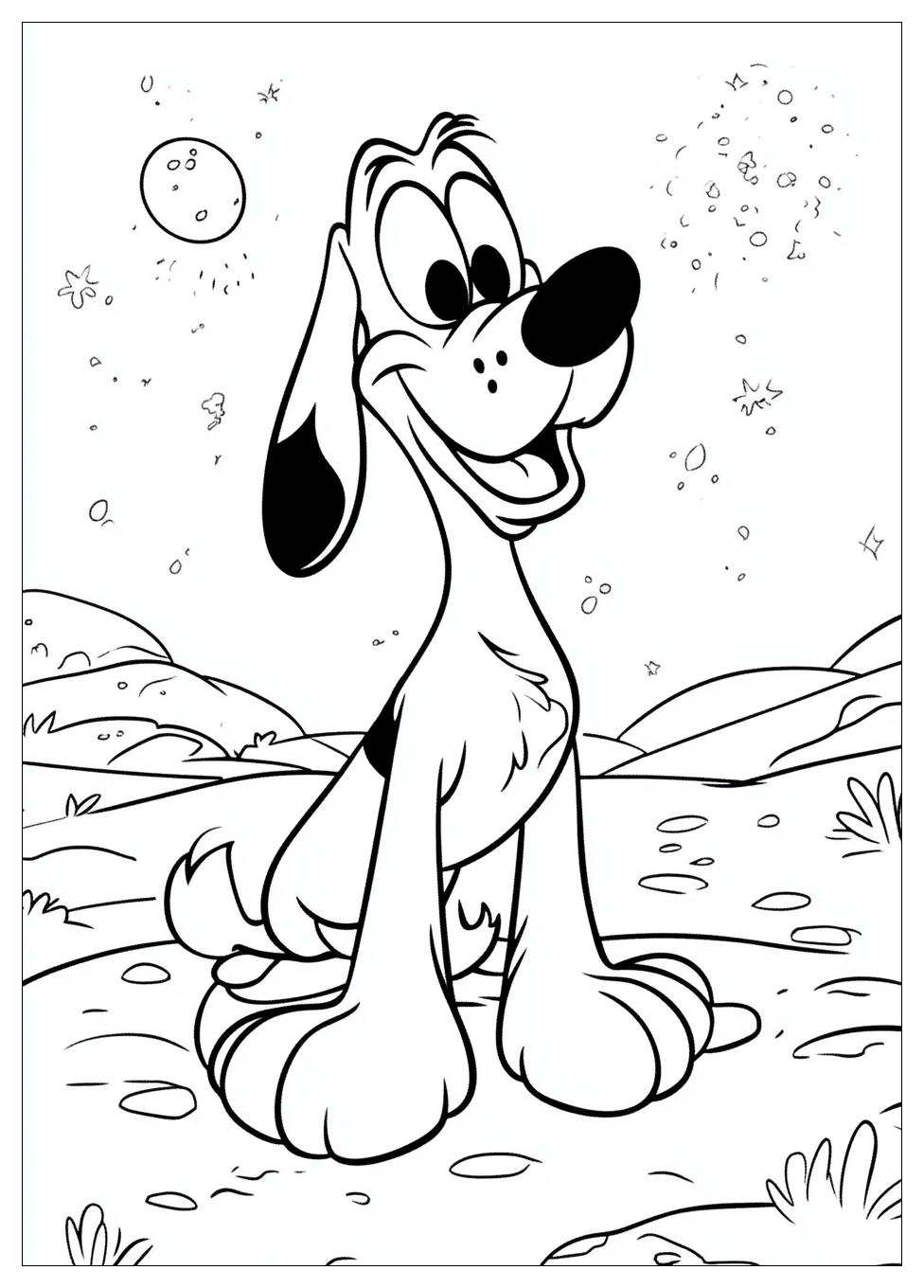 Free Printable Pluto Coloring Pages 5 Pluto Coloring Pages-5