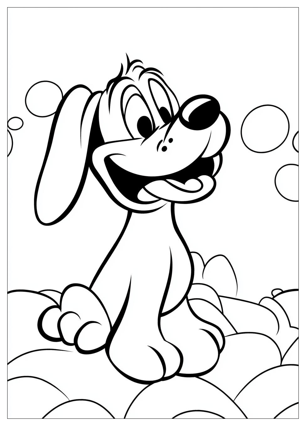 Free Printable Pluto Coloring Pages 7 Pluto Coloring Pages-7
