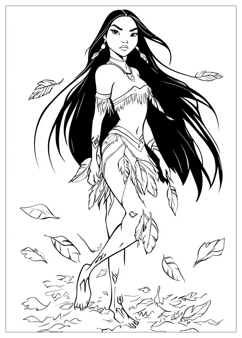 Free Printable Pocahontas Coloring Pages 13 Pocahontas Coloring Pages-13