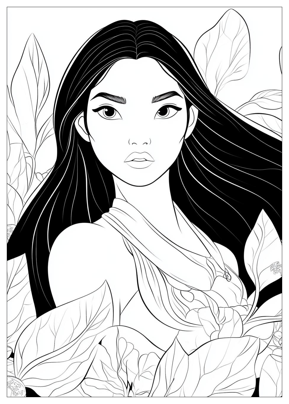 Free Printable Pocahontas Coloring Pages 16 Pocahontas Coloring Pages-16