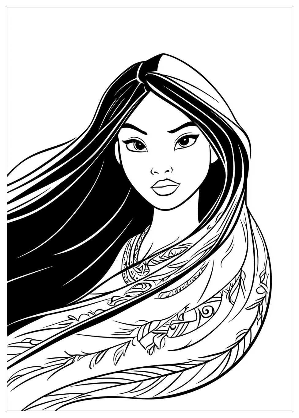 Free Printable Pocahontas Coloring Pages 18 Pocahontas Coloring Pages-18