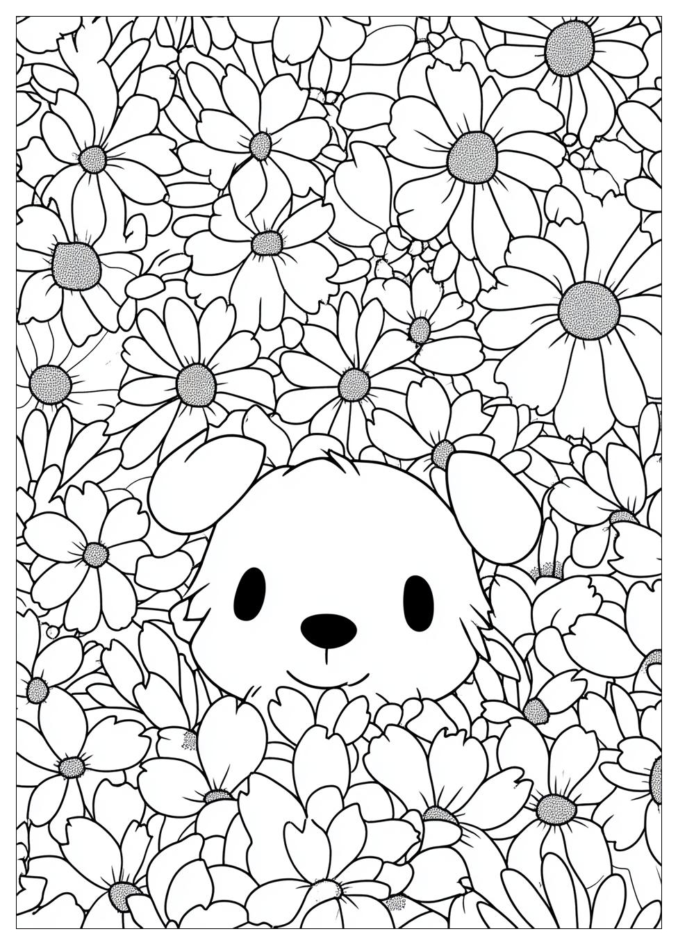 Pochacco Coloring Pages-14