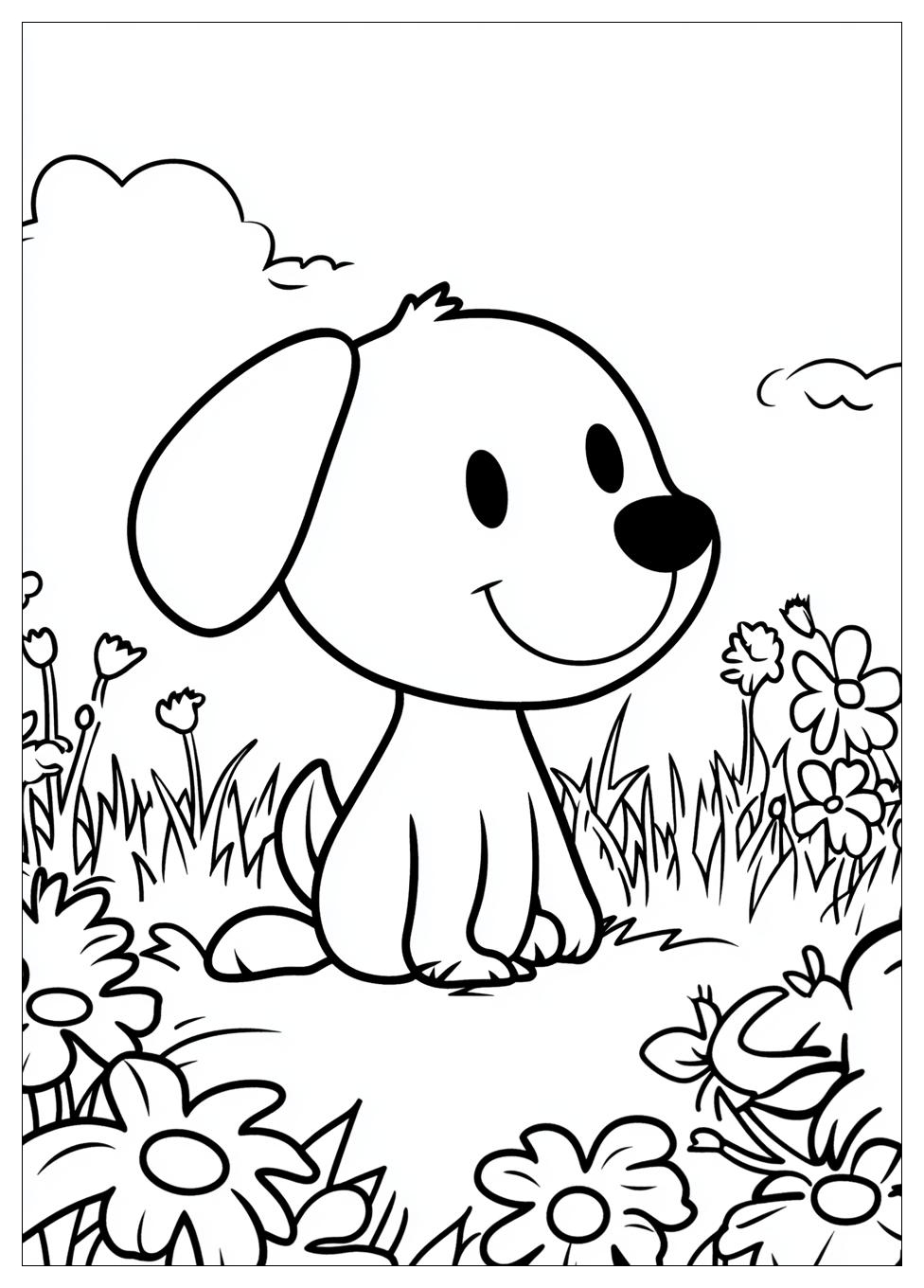 Pochacco Coloring Pages-5